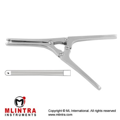 Payr Intestinal Clamp Stainless Steel, 20.5 cm - 8" 
